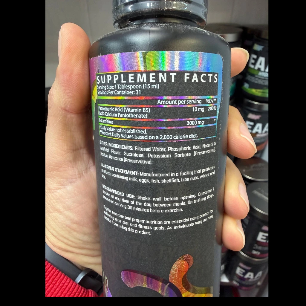 ال-کارنیتین مایع 3000 میلی‌گرم نوترکس ریسرچ (Nutrex Research Liquid L-Carnitine 3000)