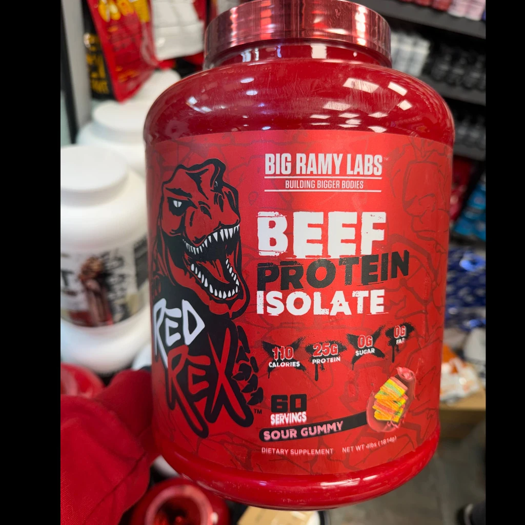 پروتئین بیف ایزوله رد رکس بیگ رامی لبز (Big Ramy Labs Red Rex Beef Protein Isolate)