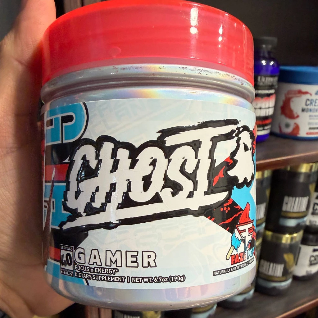 پودر انرژی‌زا و نوتروپیک گوست گیمر (GHOST Gamer) – طعم اختصاصی فیز پاپ (FaZe Pop)