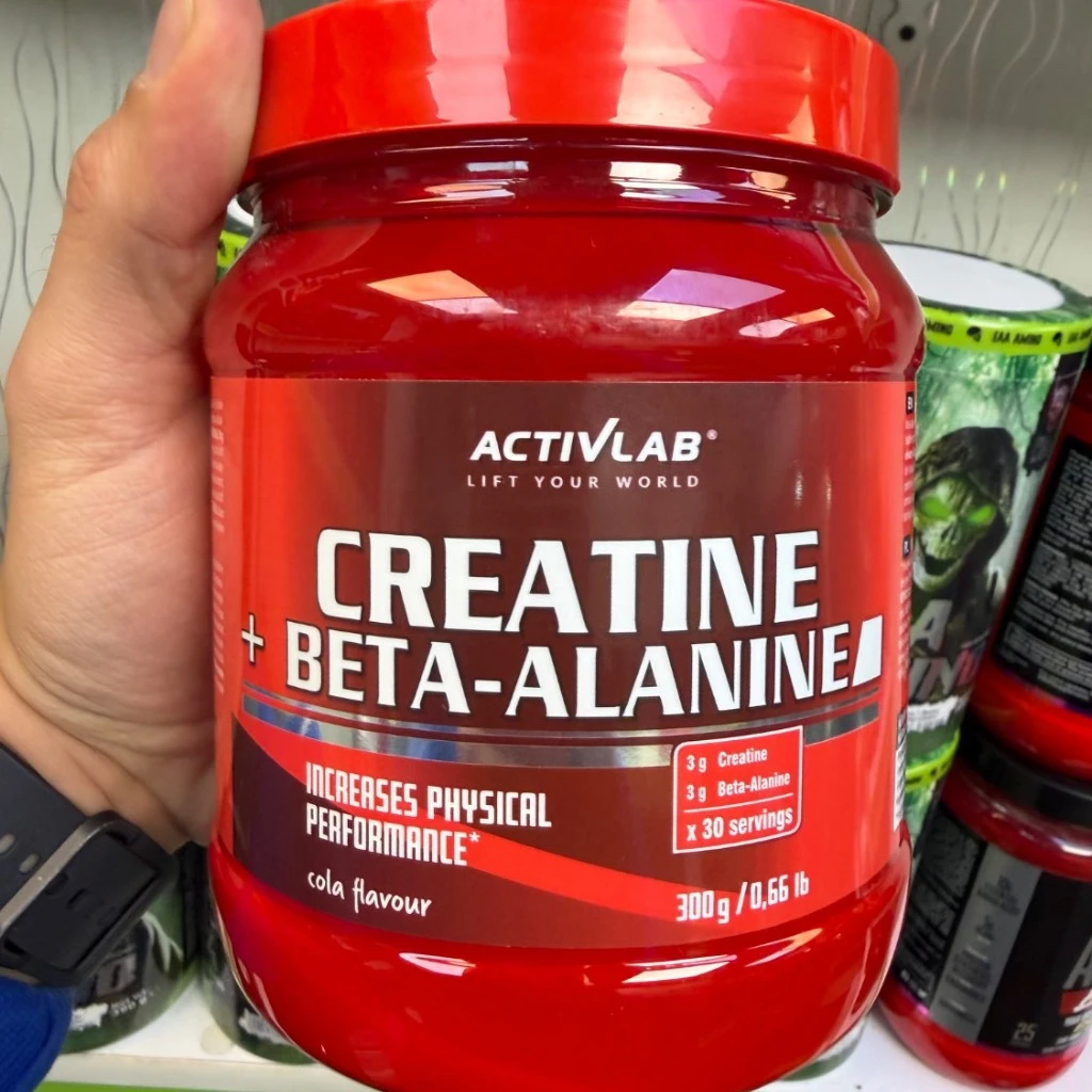 کراتین + بتا آلانین اکتیولب | Activlab Creatine + Beta Alanine 300g