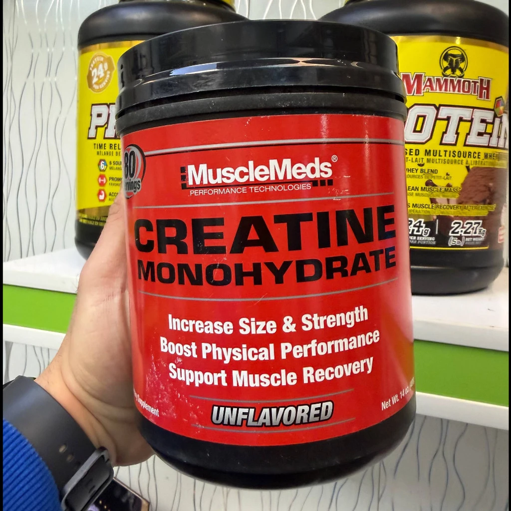 کراتین منوهیدرات ماسلمدز (MuscleMeds Creatine Monohydrate) - 400 گرمی