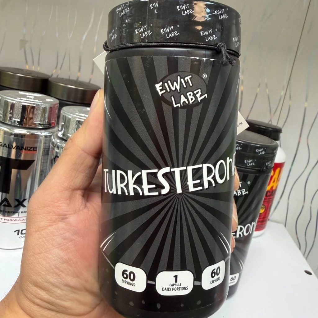کپسول ترکسترون Eiwit Labz Turkesterone 500mg | افزایش قدرت و عضله سازی
